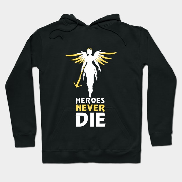 Heroes Never Die (Alternate) Hoodie by WinterWolfDesign